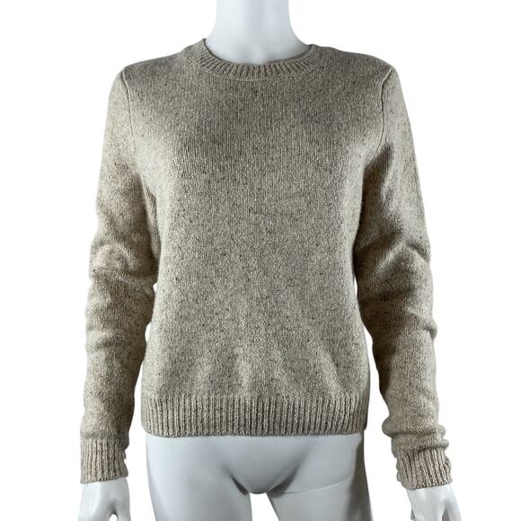 Autumn Cashmere Fringed Mojave Crewneck Sweater Size M - Picture 2 of 4